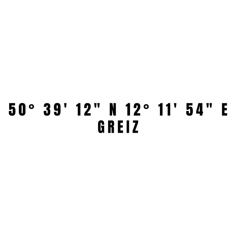 Greiz, Thuringia Coordinates