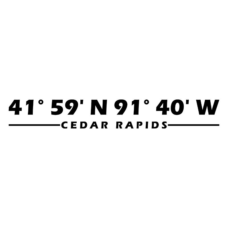 Cedar Rapids Coordinates