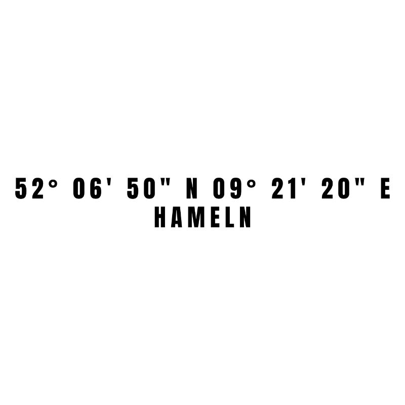 Hamelin Lower Saxony Coordinates