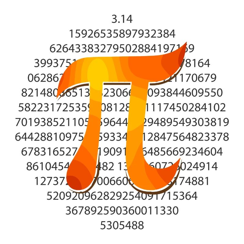 Math Symbols Pi Kreis π 3.14 - Geschenkidee