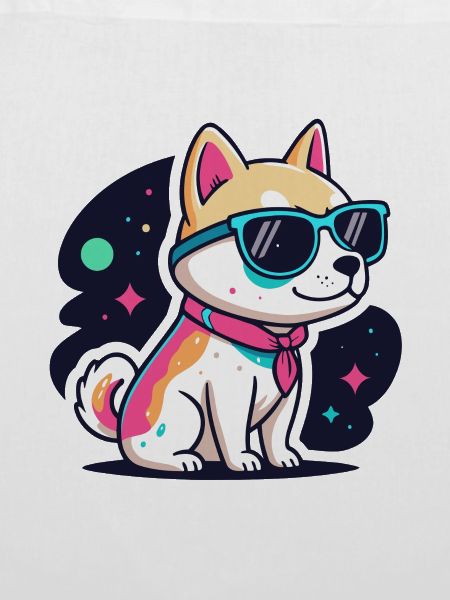 Hund Astral Neonbrille