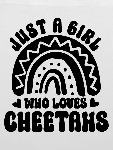 Gepard Spruch Boho-Style