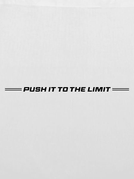 Push It To The Limit