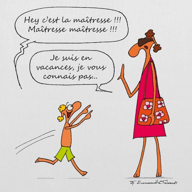 Maîtresse - Vacances incognito - Garçon