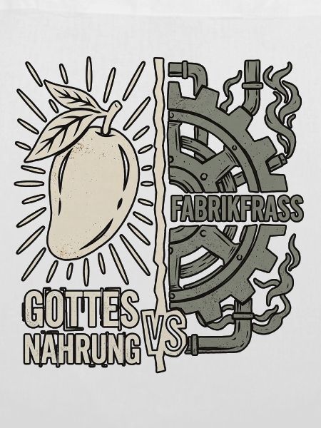 Gottes Nahrung Vs Fabrikfrass