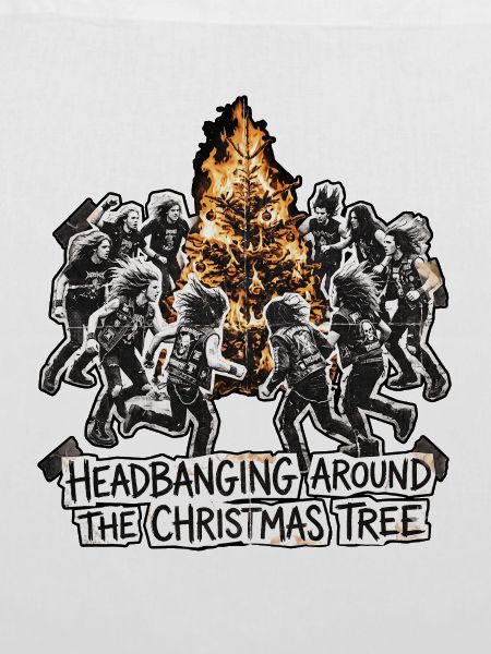 Christmastree Headbanger Metal 