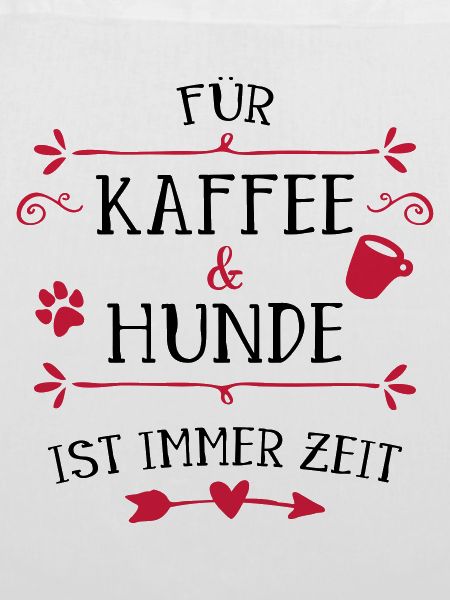Herzpfote Kaffee Rahmen