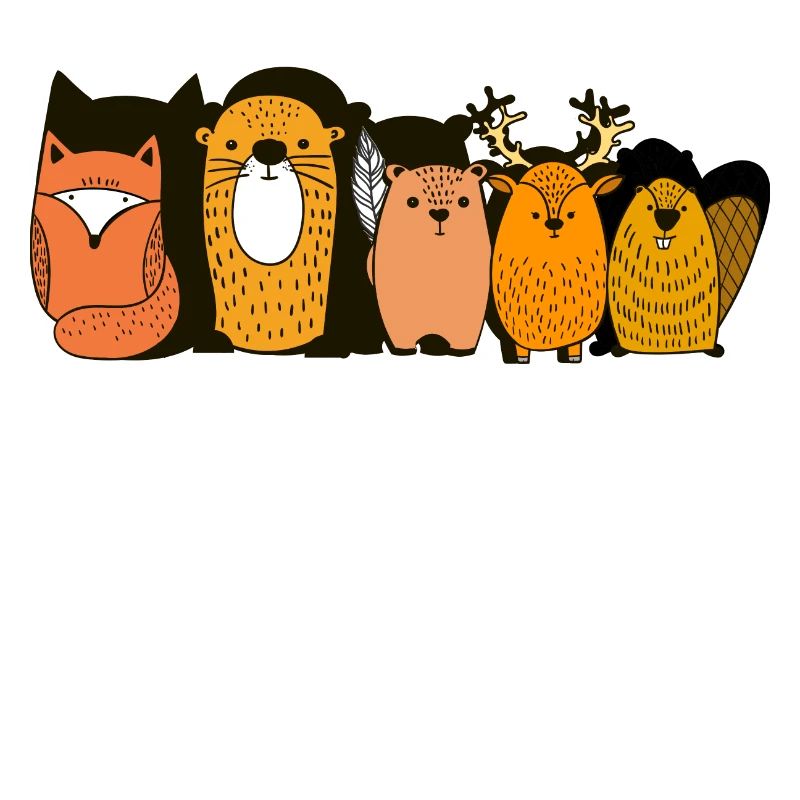 Tiere des Waldes Geschenkidee
