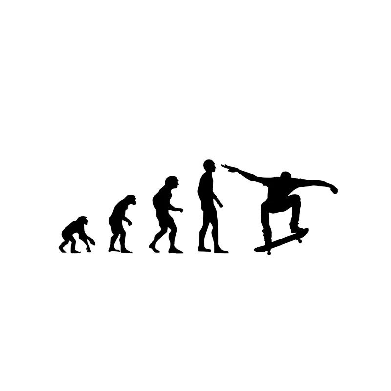 Evolution Skateboard.Cool gift for skaters.