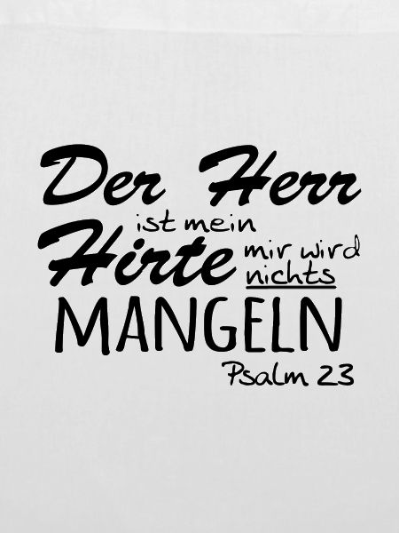 Bibelvers Psalm 23