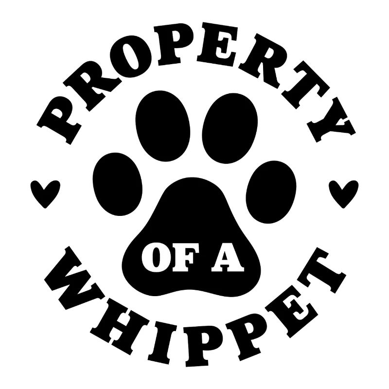 Eigentum eines Whippets