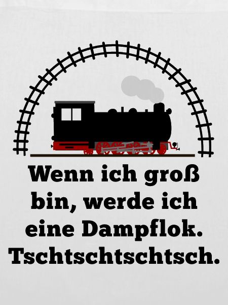 Dampflok Spruch Baby Junge Eltern