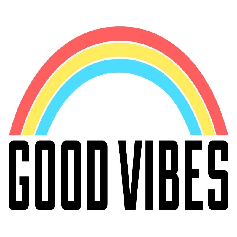 Good Vibes Regenbogen
