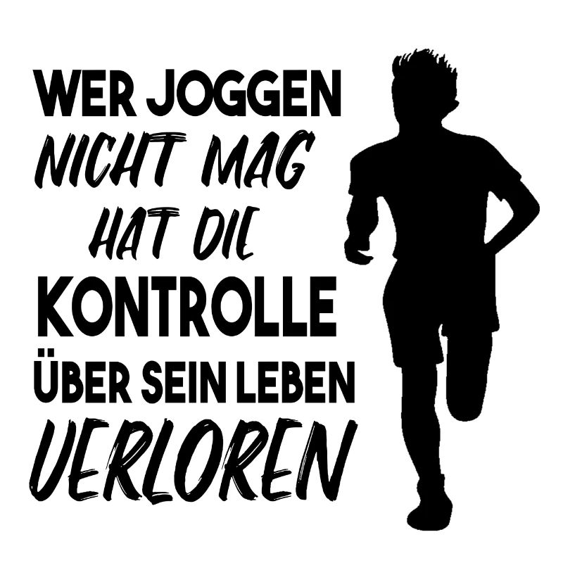 Joggen Jogger Spruch Geschenkidee