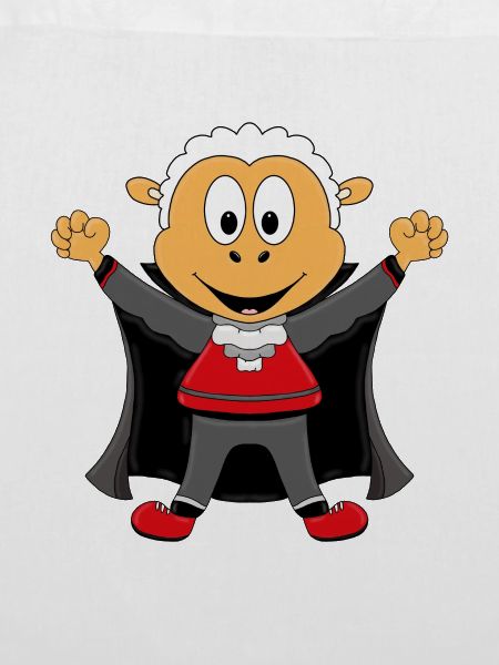 SCHAF - VAMPIR - DRACULA - HALLOWEEN