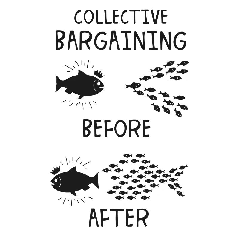 Collective Bargaining Pro Labor Union Worker Protest Light