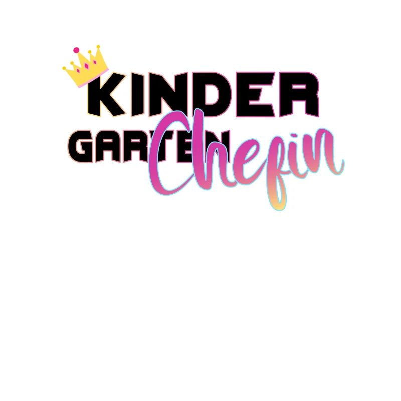cooles Kindergarten Chef Chefin Geschenk