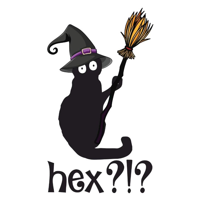 Hex Witch Cat Halloween