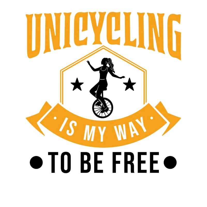 Einrad Geschenk Einradfahrerin Unicycle