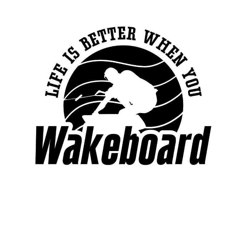 Wakeboard Wakeboarder Wakeboarding Geschenkidee