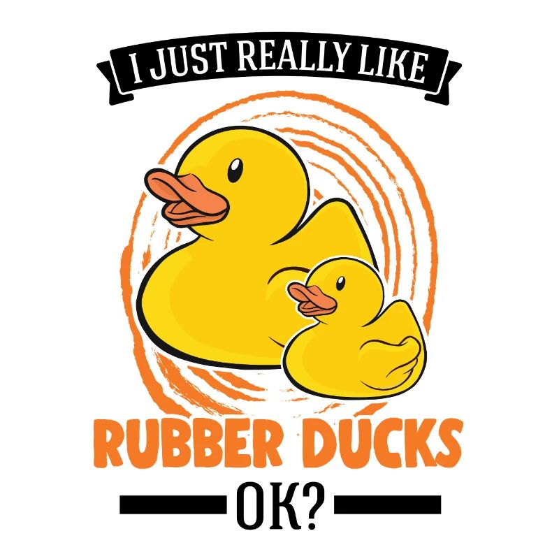 J’aime vraiment Rubber Ducks Rubber Duck