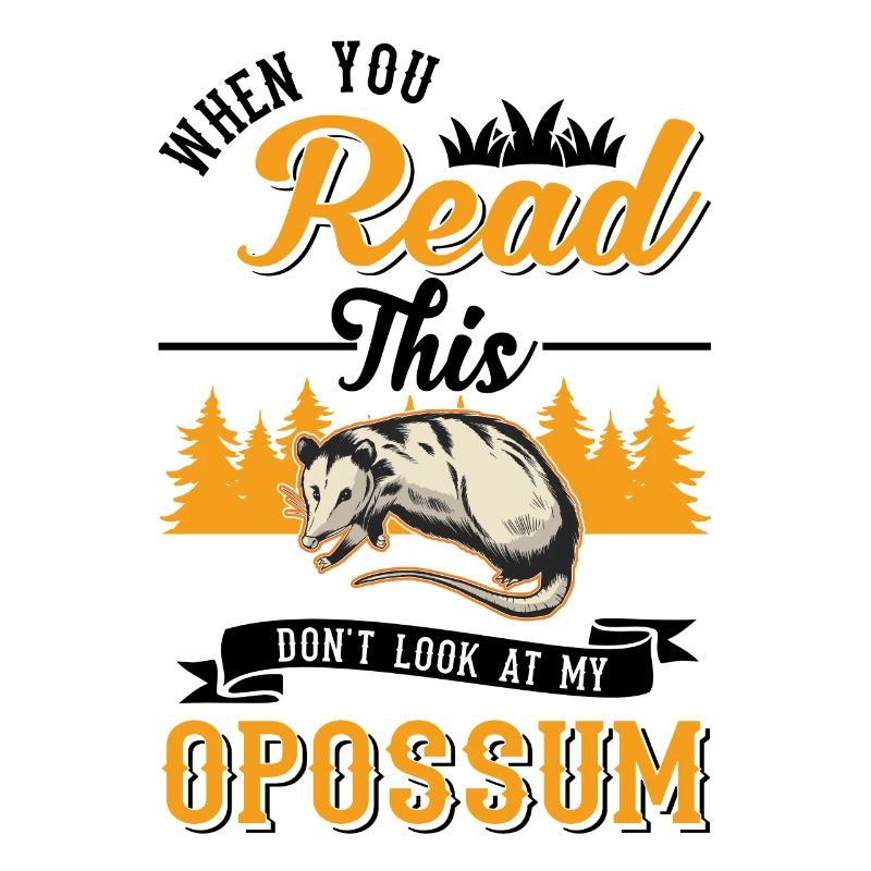 Opossum Geschenk Possum Beutelratte