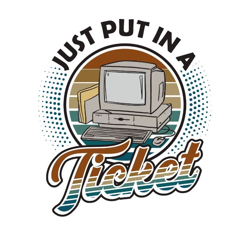 Ouvrez simplement un ticket Help Desk Tech Support