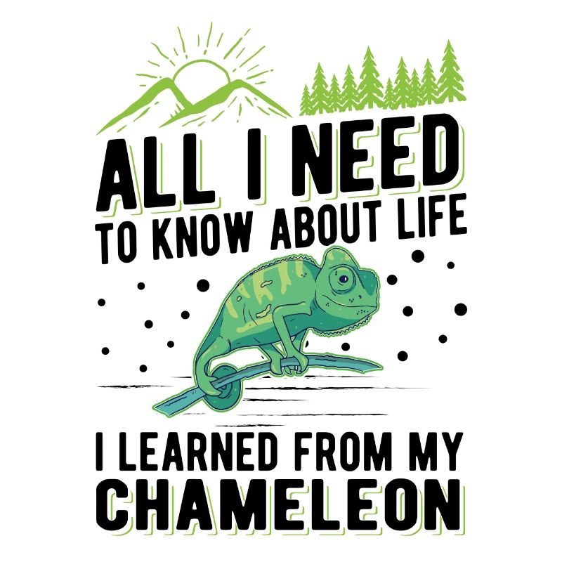 Chamäleon Geschenk Chameleon