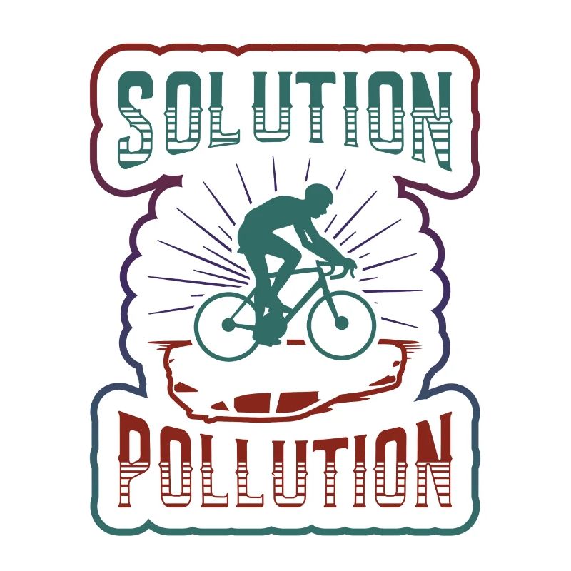 Polution Solution Environmental Protection Cycling.