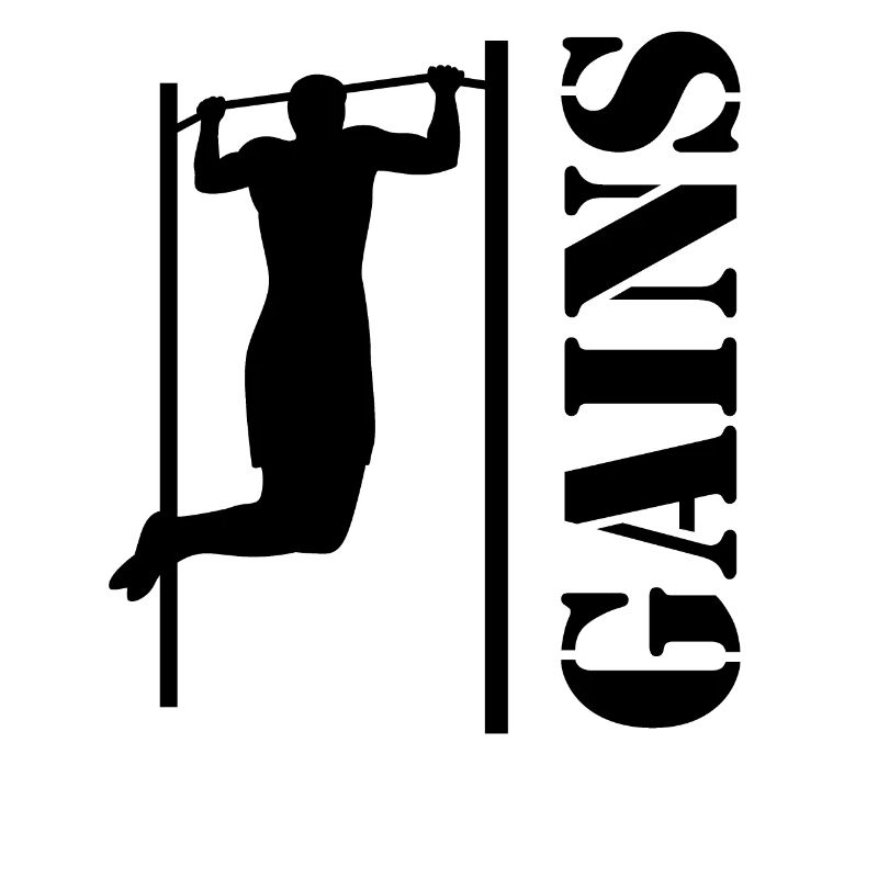 Bodybuilder Strength Sport Pull-ups Gift