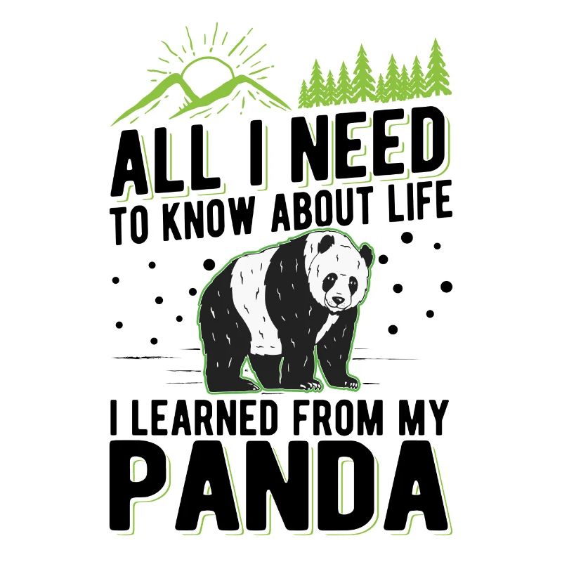 Panda Gift Bamboo Panda Bear