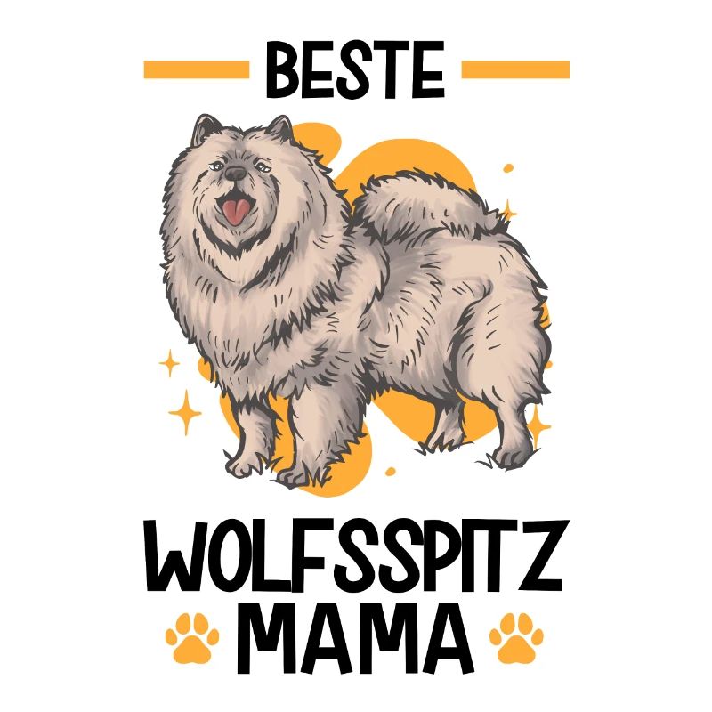 Wolfsspitz Mama deutscher Spitz Keeshond