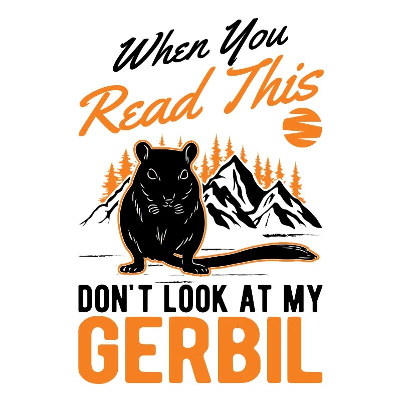 Gerbille Cadeau Rat de course mongol Gerbille