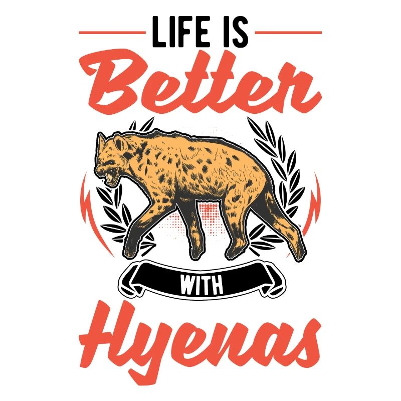 Das Leben ist besser mit einer Hyäne