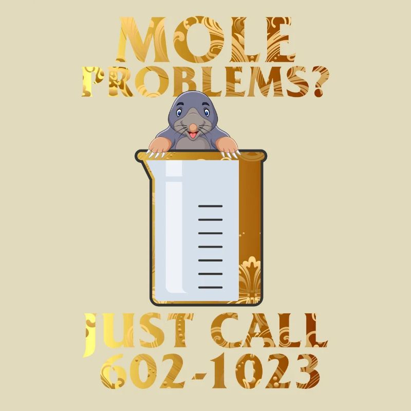 Mole Day Beaker Cute Mole Rat Problems Just Call