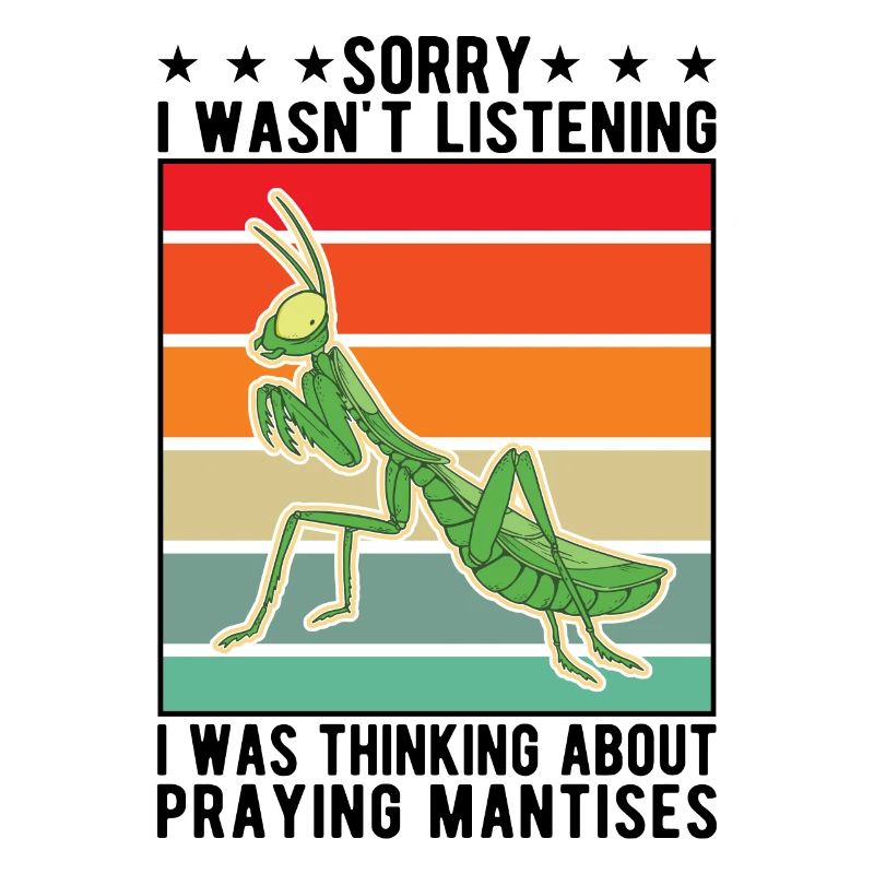 Gottesanbeterin Geschenk Mantis Fangschrecke