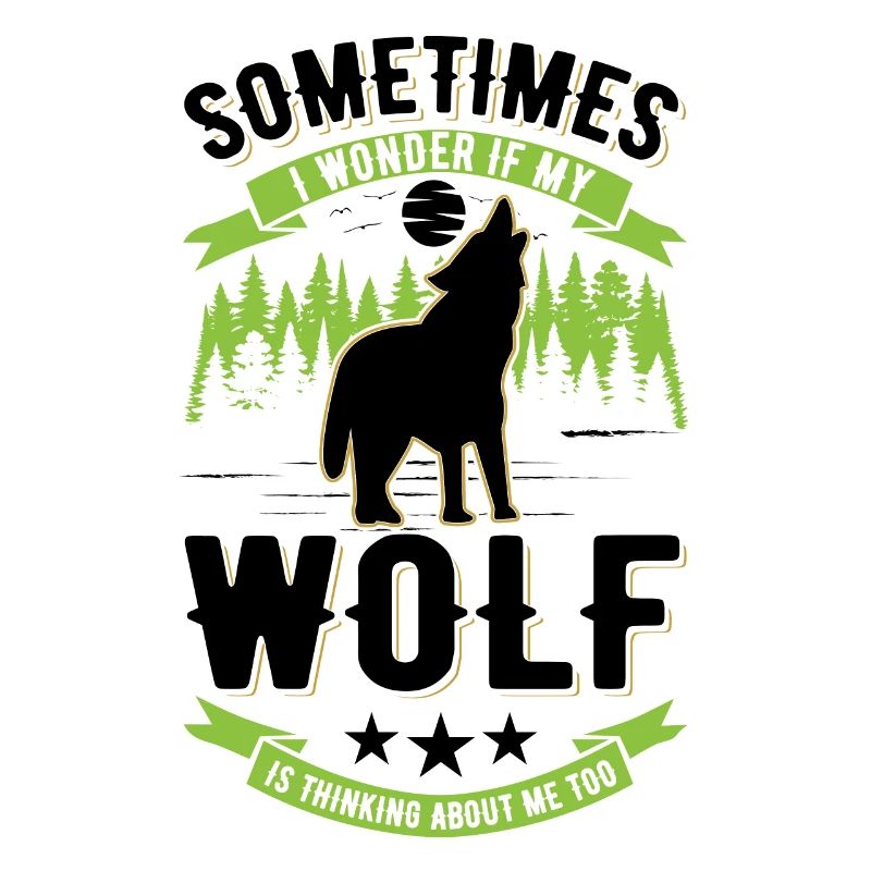 Wolf lover gift wolf pack