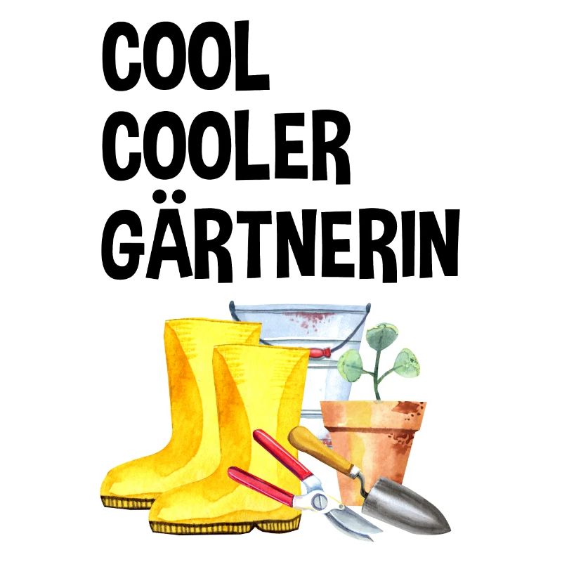 Garten Spruch Hobby Gärtnerin Geschenkidee