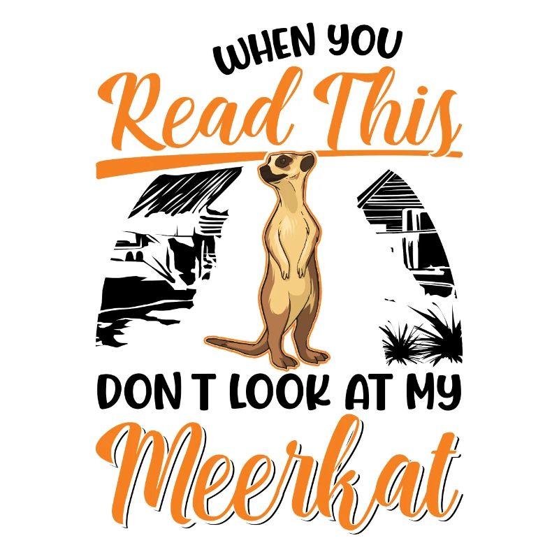 Erdmännchen Geschenk Meerkat