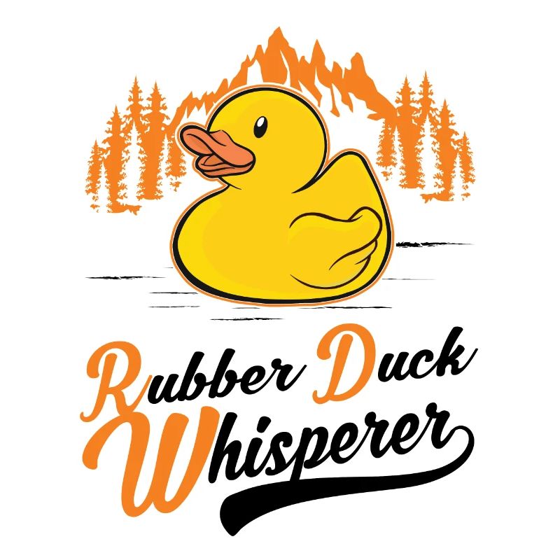 Rubber Ducks Whisperer Squeaky Duck Bathing Duck