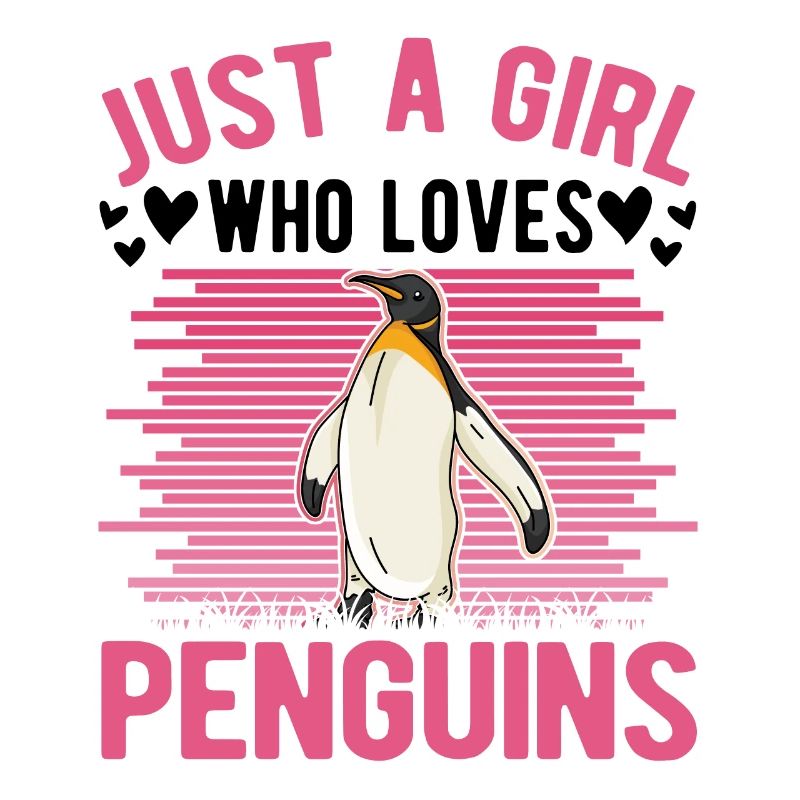 Pinguin Mädchen Penguin
