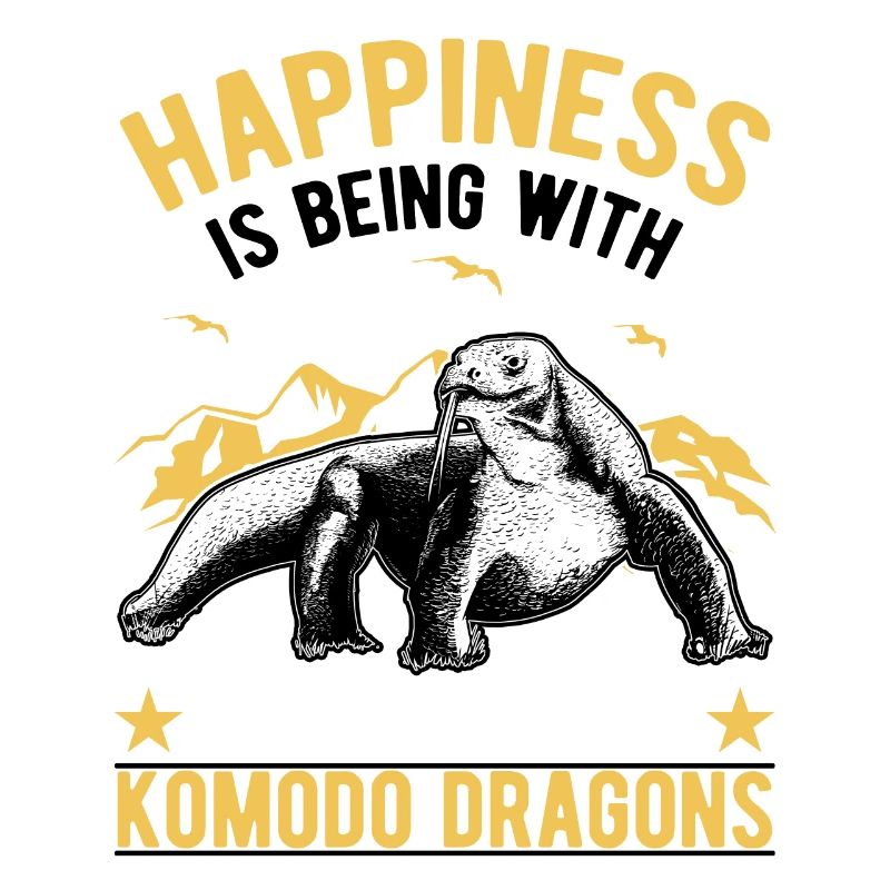 Komodowaran Glück Komododrache Waran