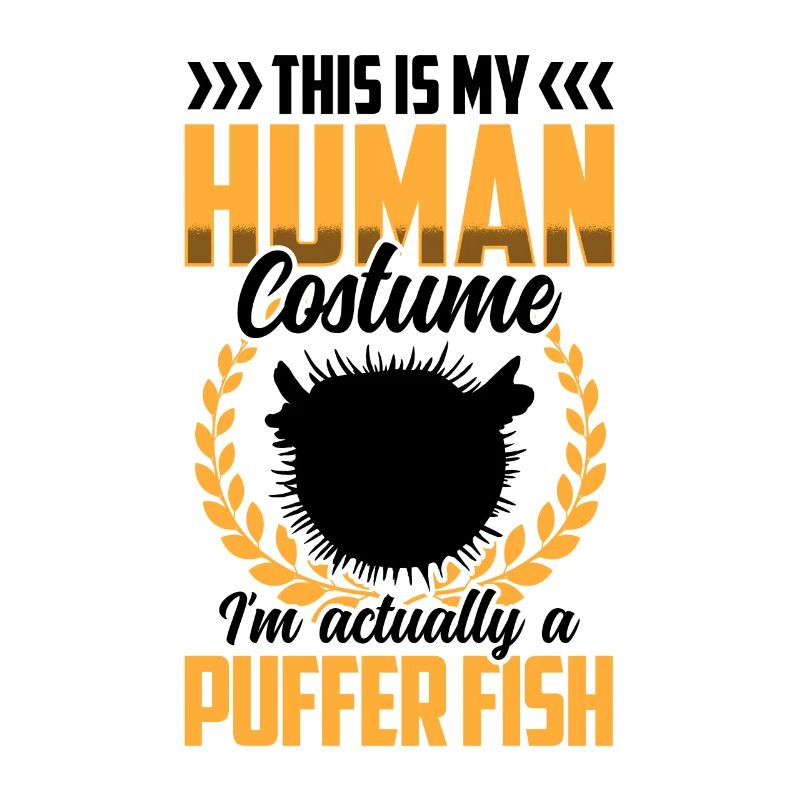 Juste un costume de poisson-globe poisson géant