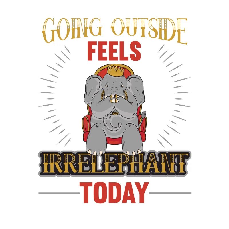 Going outside today feels lazy