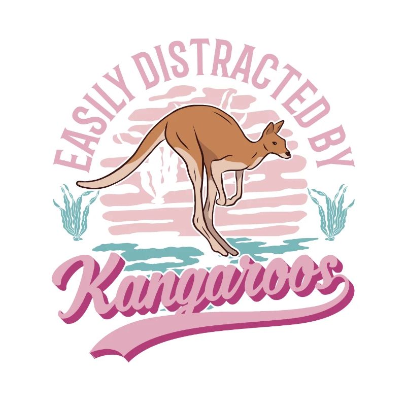 Easily distracted by Kangaroos Känguru