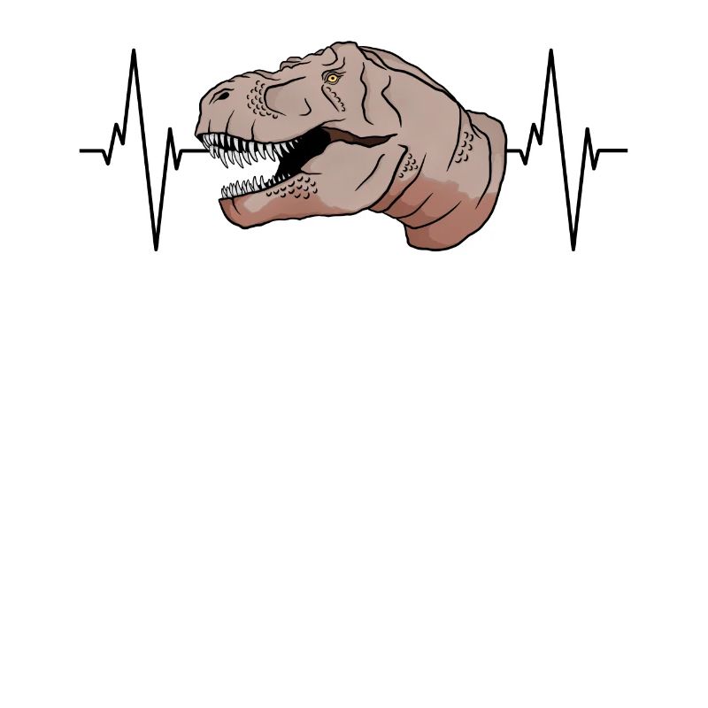 T-Rex Herzschlag Urzeit Geschenk