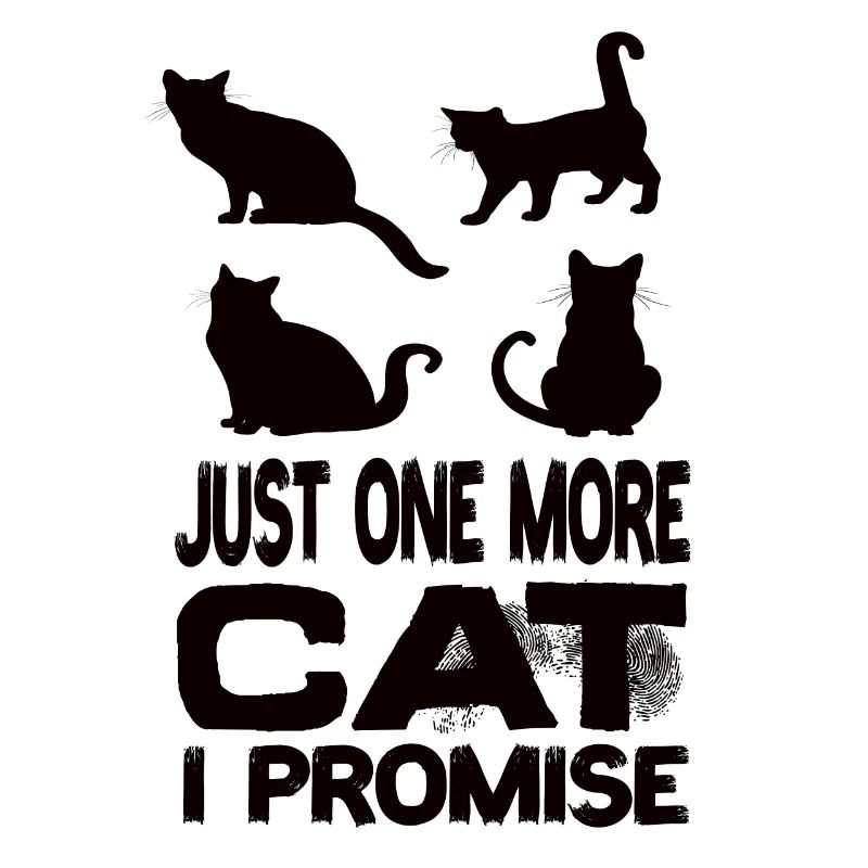 Juste un chat de plus que je promets aux chats de compagnie