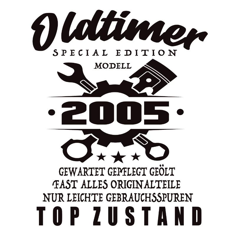 Oldtimer Special Edition Model 2005 Birthday