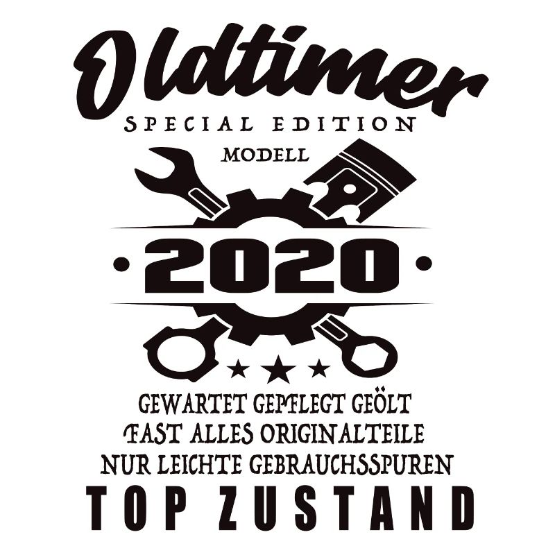 Oldtimer Special Edition Modell 2020 Geburtstag
