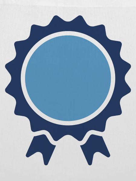 Achievement Award Abzeichen-Banddesign